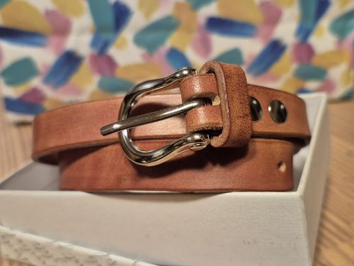 Opasek kožený dětský